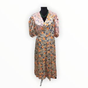 Never Fully Dressed Zsa Zsa Floral Wrap Dress 18